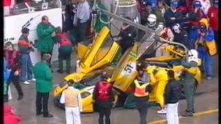 1995  Le Mans  Aftermath of Patrick Gonins accident [upl. by Edouard610]