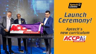 Unveil Aptechs new ACCPAI curriculum [upl. by Htebazileyram]