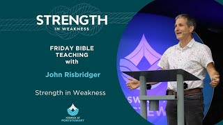 Keswick Portstewart 2024  Friday Bible Teaching with ​John Risbridger  Strength in Weakness [upl. by Komarek]