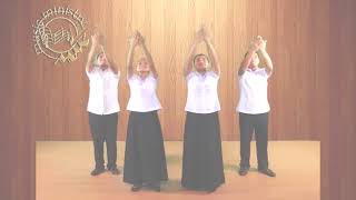 Araw ng Parangal at Pagpupugay MCGI choir choreography [upl. by Rainer]