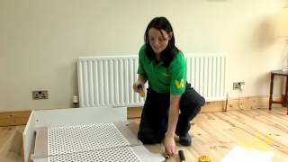 How to Install a Radiator Cabinet [upl. by Guthrey]