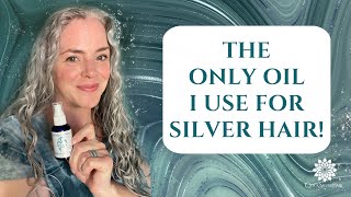 The Best Oil For Silver Hair Squalane Oil  Joli Campbell  QuickSilverHair [upl. by Franzen]