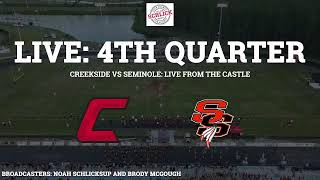 Regional Quarterfinals Creekside vs Seminole Live AudioOnly [upl. by Jari]