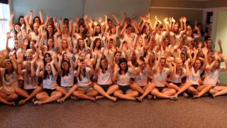 Delta Gamma Song Round 2014 [upl. by Alleacim]