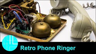 Getting Old Rotary Phone To Ring Arduino project [upl. by Nicki]