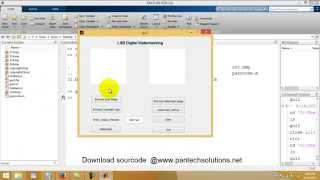 Matlab Code for Digital Image Watermarking [upl. by Anavahs]