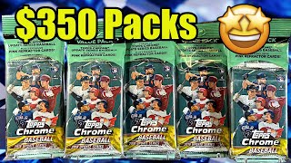 2018 TOPPS CHROME UPDATE 8 VALUE PACK RIP Best Baseball Cards [upl. by Birk]