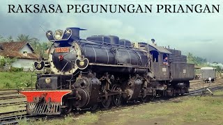 Lokomotif Uap Raksasa Penakluk Jalur Pegunungan CC50 Si Gombar  Sejarah Kereta Api [upl. by Diandre]