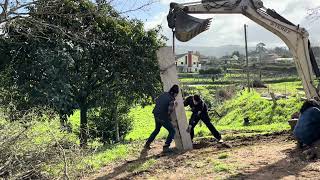 9 week of renovating a stone homestead in Northern Portugal reflection on our February progress [upl. by Haden]