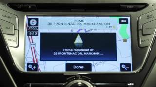 How To Setup Hyundai GPS Navigation System [upl. by Aimil]