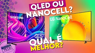 COMPARATIVO TV SAMSUNG QLED Q60B VS TV LG NANOCELL NANO75  QUAL É MELHOR [upl. by Stephan]