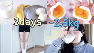 Diet｜🔥3일동안 25kg｜단기간 다이어트 feat전효성님 다이어트 [upl. by Osana]