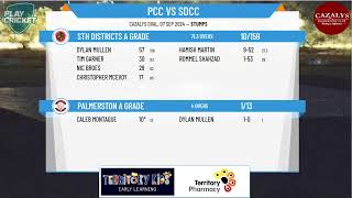 Palmerston A Grade v Sth Districts A Grade [upl. by Krakow]