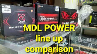 atom mini driving lights mini to ripper 2 comparison [upl. by Assirk]