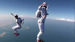 FREEFLY FRANCE 2 saut n°4 DUBAI 2012 FFP [upl. by Yeung]