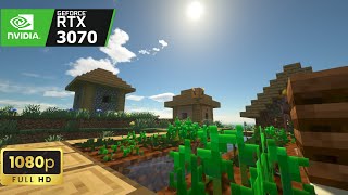 RTX 3070  RYZEN 7 7700X MAXIMA CALIDAD MINECRAFT en 1080p [upl. by Anilesor]