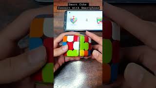 Go Cube connect with your smartphone rubikscube shorts kingofcubers [upl. by Waiter777]