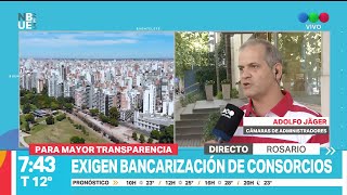 Exien bancarizacion de consorcios y administradoras ► Telefe Rosario [upl. by Daryn]