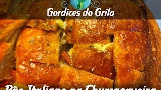 COMO FAZER UM PÃO RECHEADO  RECEITA  GORDICES [upl. by Nevar]