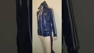 Adidas Chile62 tracktop and Adibreak pants in the shower asmr [upl. by Nnylsia]