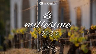 Wineandco présente quotLe millésime 2023quot au Château MalarticLagravière [upl. by Burra]