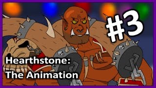 HearthStone Cartoon Garrosh VS Morgl Animation 3 [upl. by Eydie]