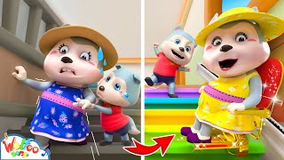 Pregnant Get Trouble🤰 Caring Pregnant Song  Imagine Kids Songs amp Nursery Rhymes  Wolfoo Kids Songs [upl. by Duj]