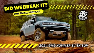 2024 GMC HUMMER EV 3X SUV  Did We BREAK It [upl. by Sunny]