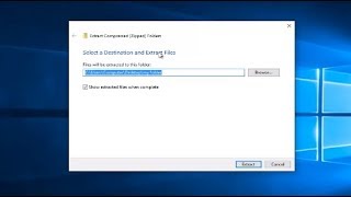 How To ZipUnzip A File Or Folder In Windows 10 Tutorial [upl. by Rainwater772]