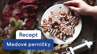 Jednoduchý recept na měkké medové vánoční perníčky🎄  Biano  Lžička cukru [upl. by Annavas]