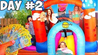 LAST TO LEAVE THE BOUNCY HOUSE WINS 1000 Challenge w The Norris Nuts [upl. by Olds]