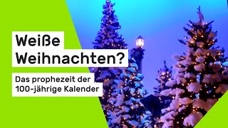 Weiße Weihnachten und eisige Winterzeit Das prophezeit der 100jährige Kalender [upl. by Staw]