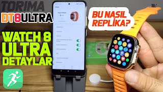 DT8 Ultra Smartwatch  Watch 8 Ultra  Tüm Uygulamarını Test Ettik  Torima DTNO1 Hepsiburada [upl. by Litsyrk]