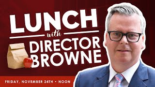 Lunch with TCDSB Director Brendan Browne  November 24 2023 [upl. by Anaitit]