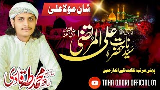 Haiderium Qalandaram Mastam ❤️ New Manqabat Mola Ali PakAS By Hafiz M Taha Qadri [upl. by Hsitirb]