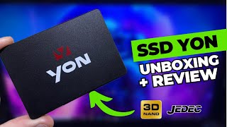 ✅ SSD YON 120GB unboxing e review É bom Presta [upl. by Lennaj]