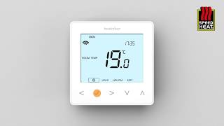 De Heatmiser NeoStat V2 thermostaat terugzetten naar fabrieksinstellingen [upl. by Yeslrahc]