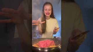 Easy bolognese recipe🍝♥️🍅 bolognese pasta easyrecipe cooking [upl. by Osbourn]