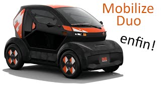 Mobilize DUO enfin le rival de la Citroën AMI 😃 [upl. by Camilo418]