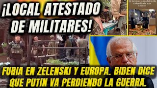 ¡Confirman golpe a la OTAN Local atestado de militares Furia Biden dice que Putin va perdiendo [upl. by Allehcram587]