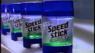 Speed Stick Gel Deodorant Ad from 1997 [upl. by Bluh]