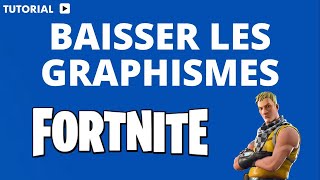 Comment baisser les graphisme sur Fortnite pour éviter les lags [upl. by Ahsiram]