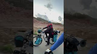 Turcu arkadaşımız Medyen Bisikleti ile Antep’ten çıkmış yola cyclinglife cyclist alanya [upl. by Moyna]