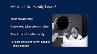 Paid Family Leave Policies [upl. by Ellirehs]