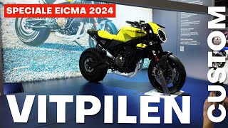 Husqvarna Vitpilen 801 Custom Svartpilen 801 Custom 2025  Walkaround EICMA 2024 [upl. by Ashok]