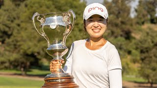 Annika Ishiyama Shoots Saticoy Course Record En Route to 10th Womens Am Title [upl. by Aivlis]