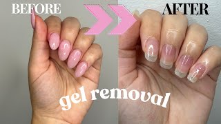 How To Remove Gel X Nails At Home  Step by Step Tutorial [upl. by Rochester]