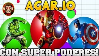 AGARIO CON SUPER PODERES INCREIBLE MODO DE JUEGO NUEVO CON POWER UPS AGARIO [upl. by Leonidas18]