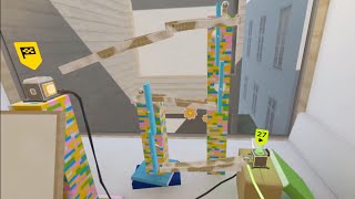 Gadgeteer A Great Rube Goldberg Game in VR [upl. by Aiduan400]