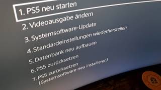 Ps5 Abgesicherter Modus [upl. by Ian]